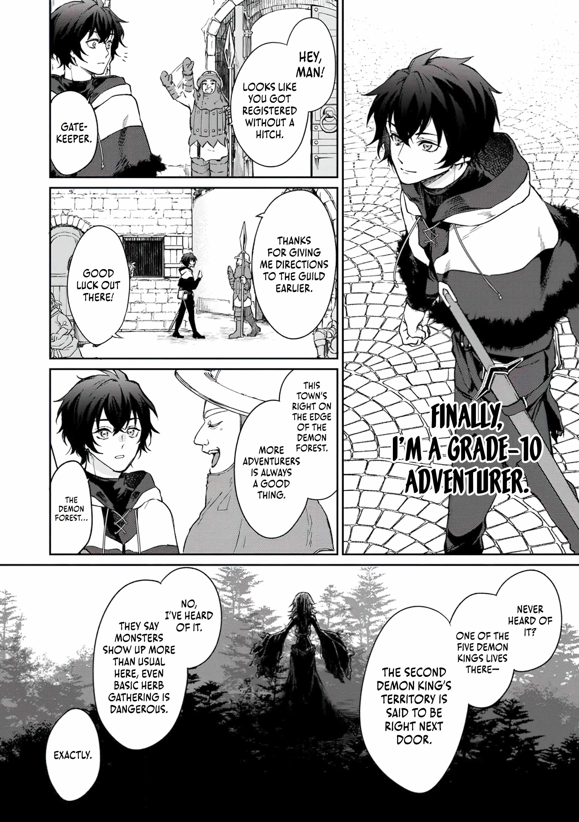 The Former Strongest Hero Lives as a Side Character Chapter 2.1 6